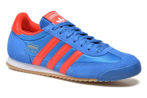 adidas dragon bleu et orange