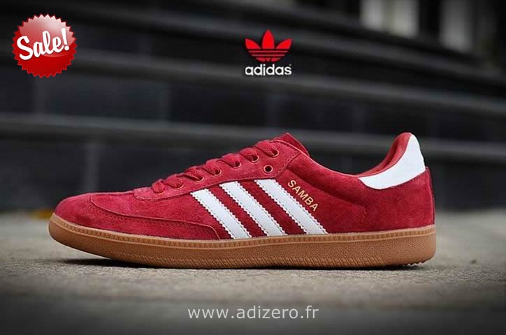 adidas samba rouge pour des sorties bon marché. expertimmo30.fr