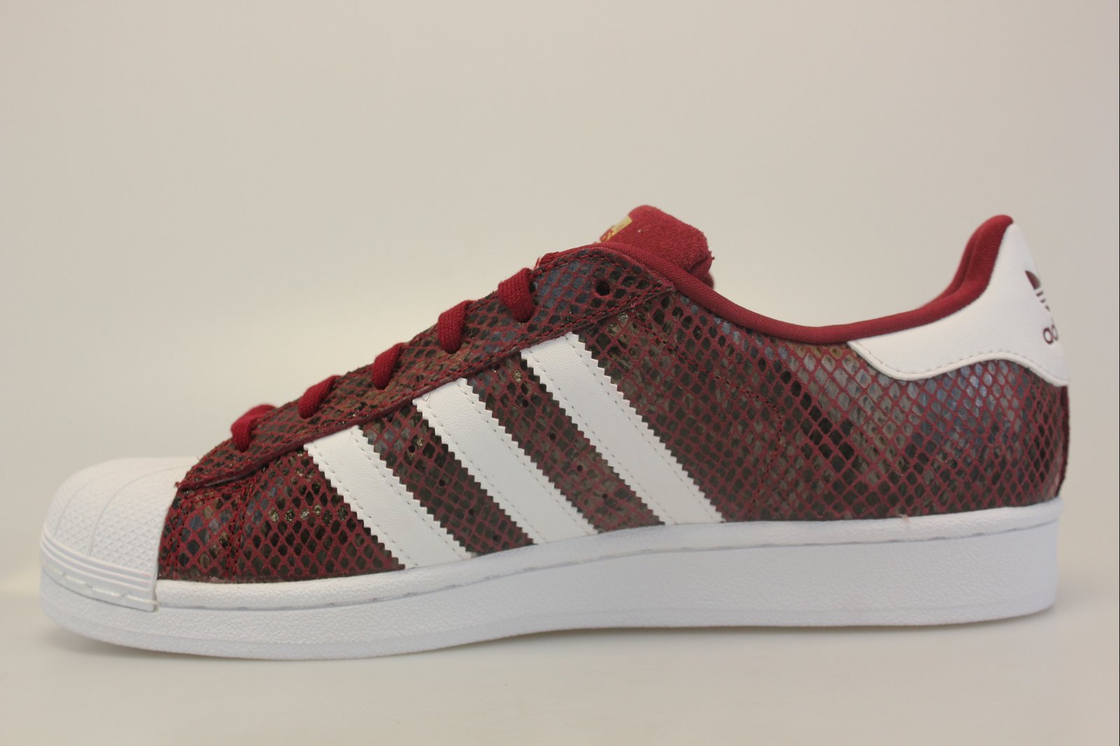 adidas superstar snake rouge