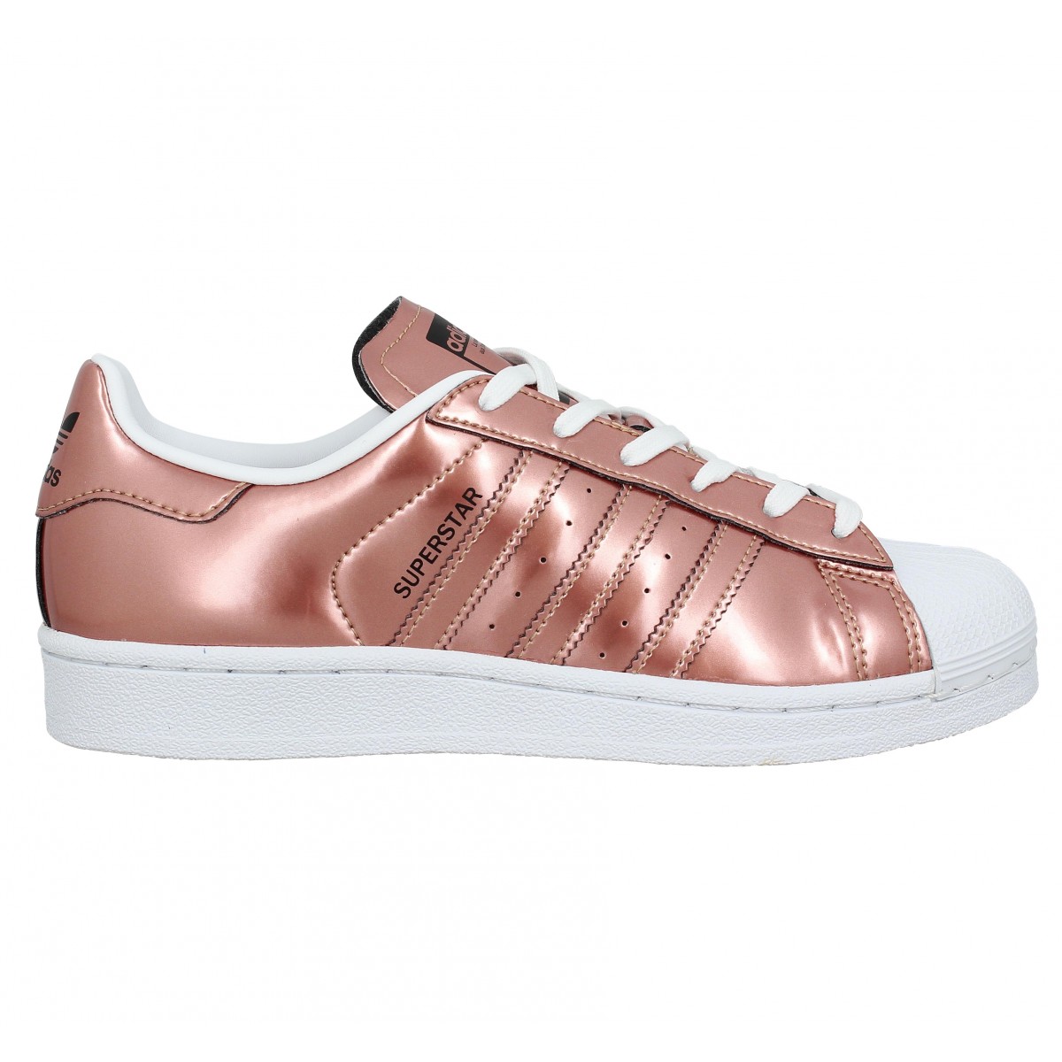 adidas superstar femme or rose