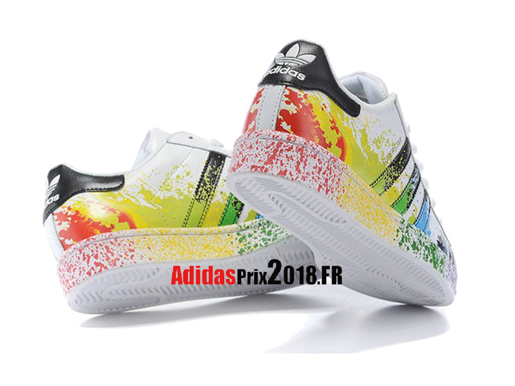 adidas superstar femme multicolore