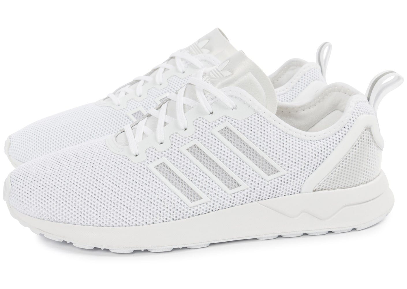 adidas zx flux adv blanche pour des sorties bon marché 