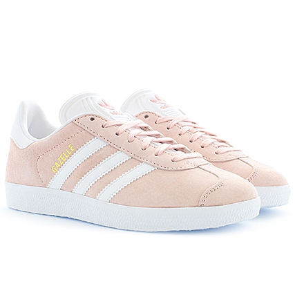 basket gazelle femme rose