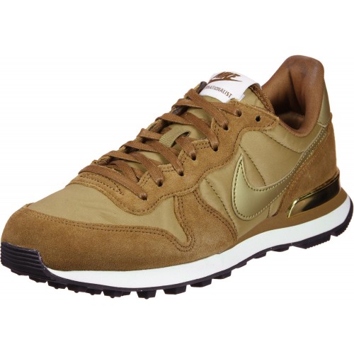 basket nike doré femme