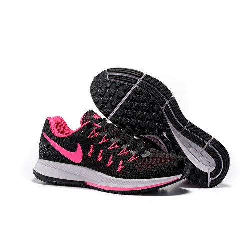basket nike noir et rose